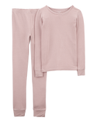 Kid 2-Piece Striped PurelySoft Pajamas, image 1 of 5 slides