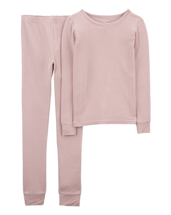 Kid 2-Piece Striped PurelySoft Pajamas, 