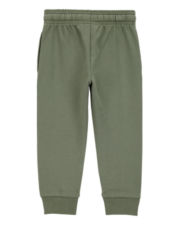 Baby Pull-On Drawstring Joggers - Green, 