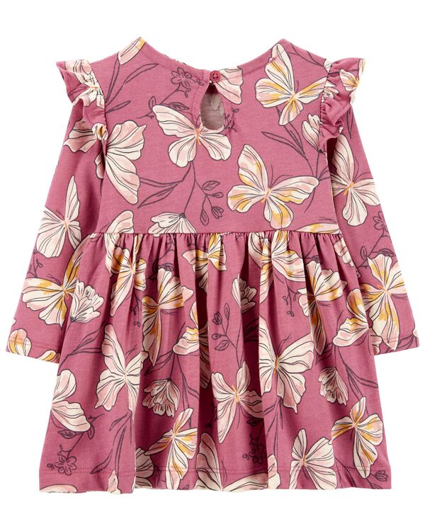 Baby Butterfly Jersey Dress