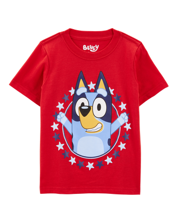 Toddler 4th Of July Bluey Tee, 
