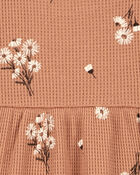 Baby Floral Thermal Dress, image 4 of 5 slides