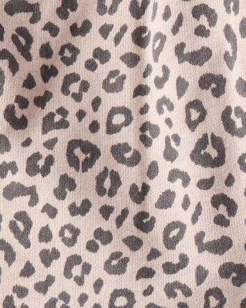 Baby 3-Piece Leopard Little Vest Set - Brown, 
