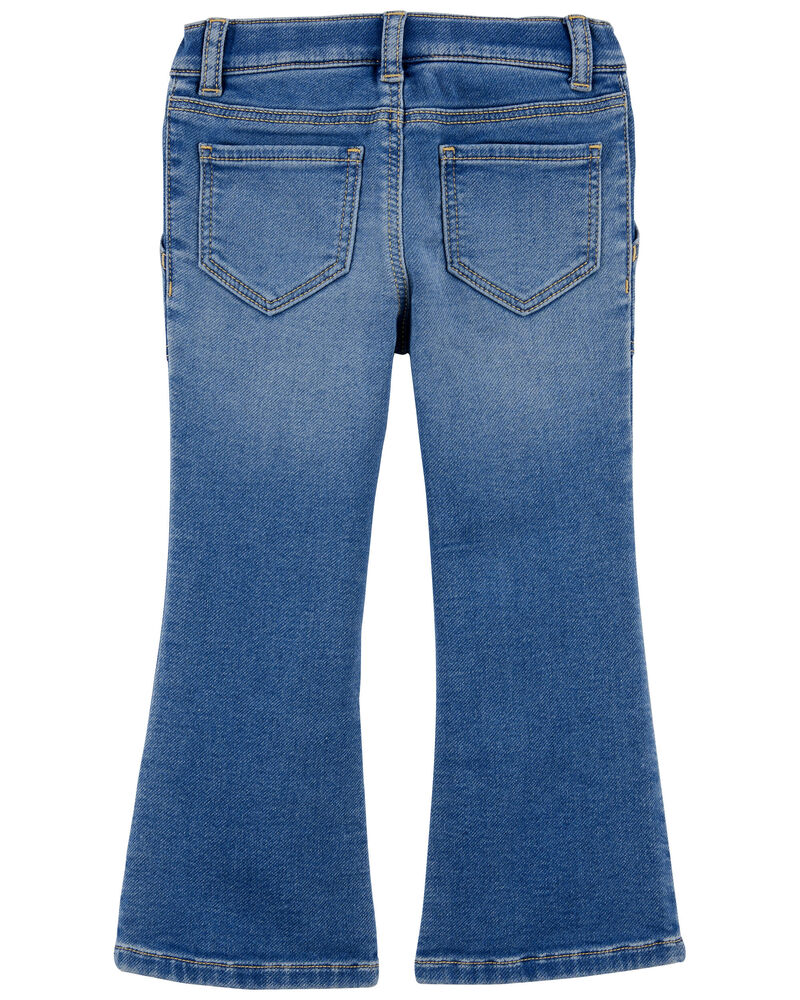 Toddler Iconic Denim Flare Jeans, image 2 of 3 slides