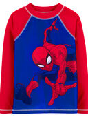Red/Blue - Kid Spider-Man Rashguard