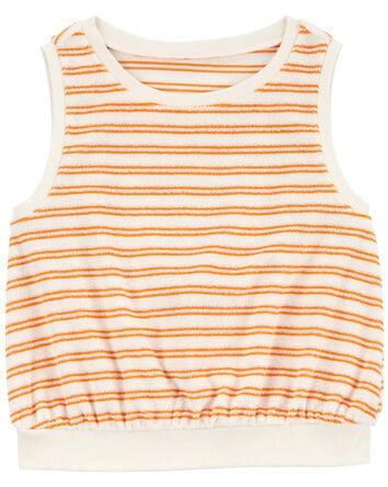 Kid Striped Terry Tank, 