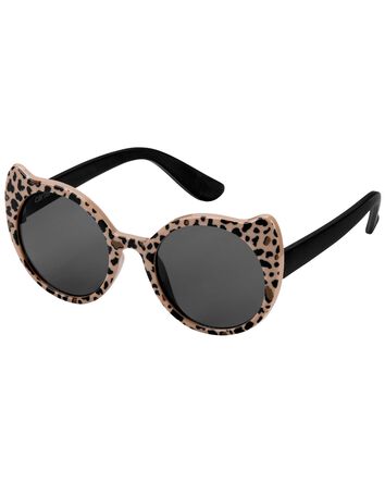Baby Leopard Cat Eye Sunglasses, 