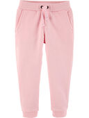 Pink - Baby Pull-On French Terry Joggers