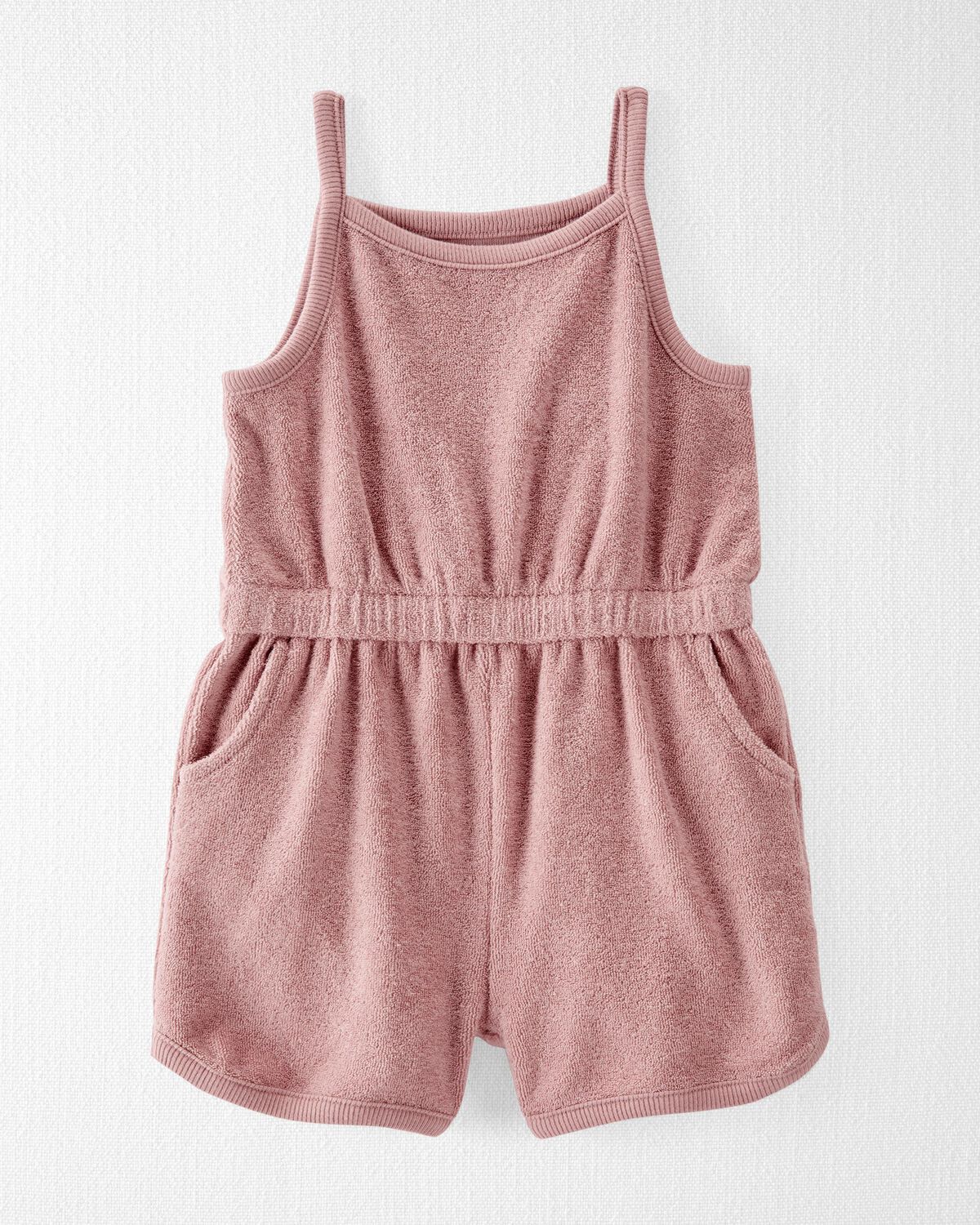 Summer Clay Baby Organic Cotton Terry Romper
