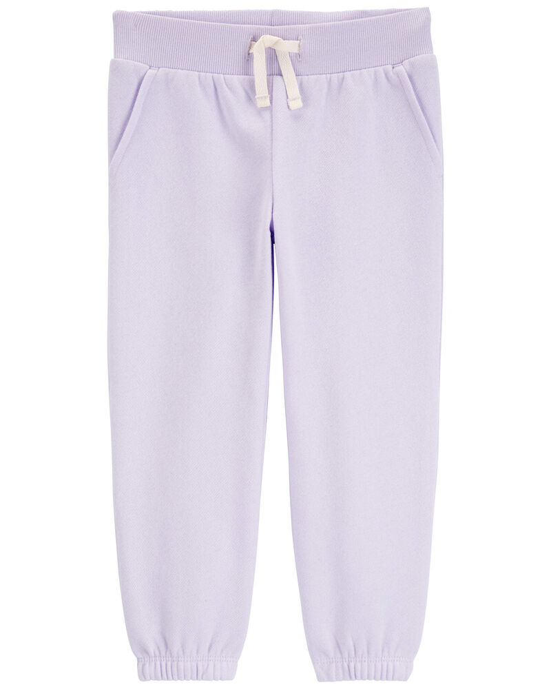 Toddler Pull-On Fleece Joggers, image 1 of 4 slides