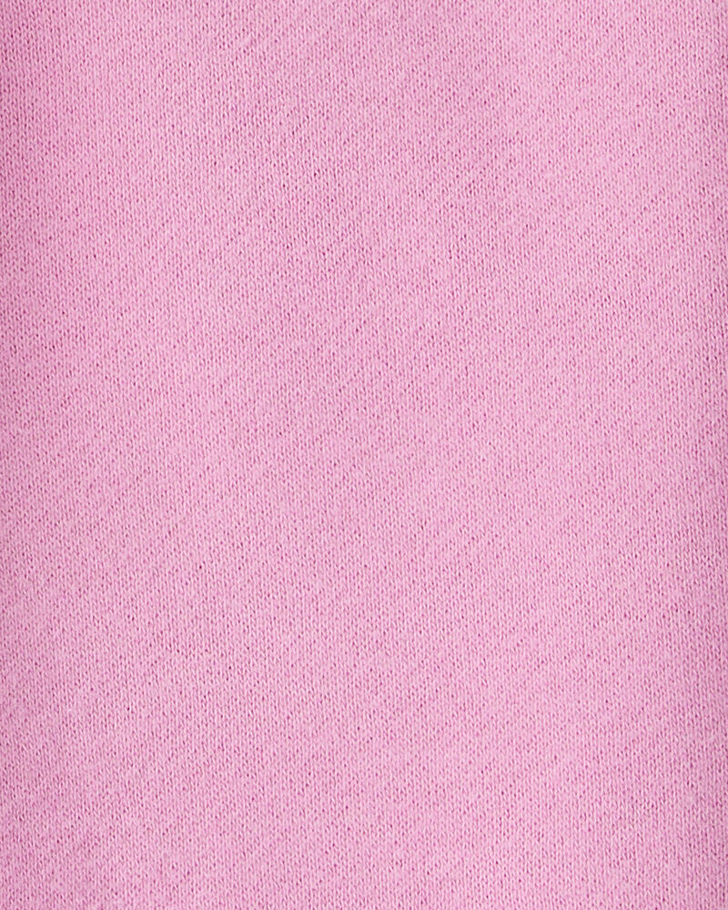 Baby Girl Cotton Joggers - Pink, image 3 of 4 slides