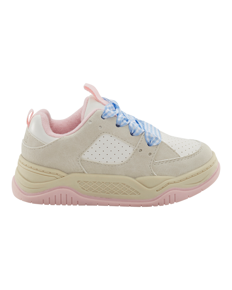 Toddler Casual Sneakers - Pink/Blue, image 2 of 7 slides