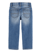 Toddler Medium Blue Wash Classic Jeans, image 2 of 4 slides