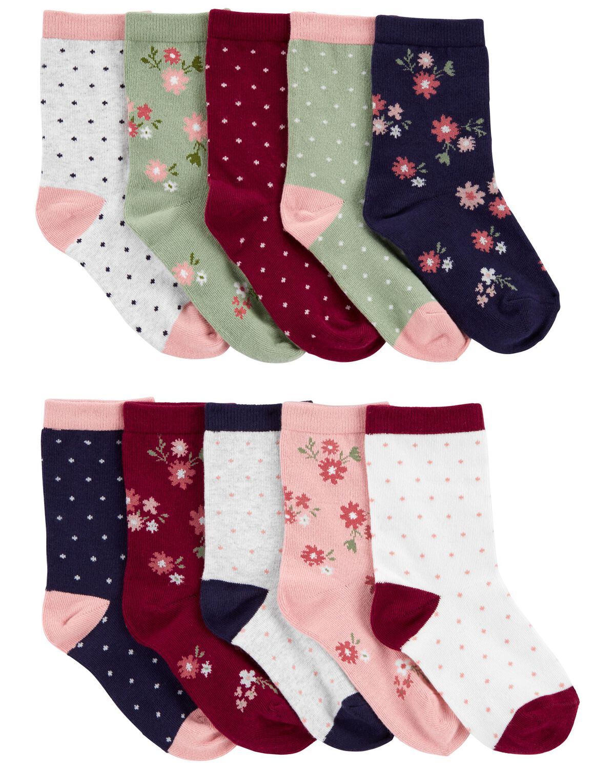 Multi Kid 10Pack Socks