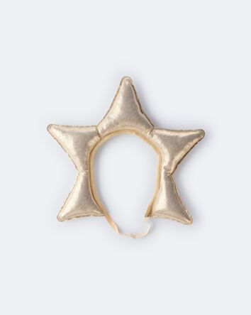 Toddler Star Glitter Headband - Gold, 