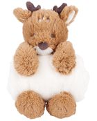Plush Reindeer & Blanket, image 1 of 2 slides