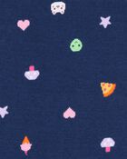 Kid 4-Piece Gamer Cotton Pajamas, image 3 of 4 slides