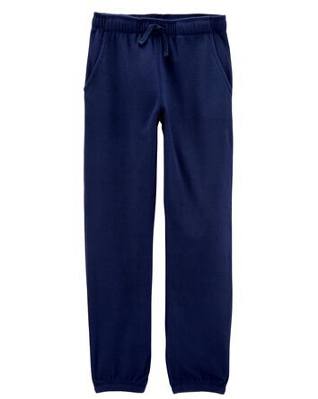 Kid Pull-On Fleece Sweatpants, 