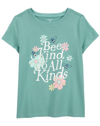 Kid Bee Kind to All Kinds Graphic Tee, 