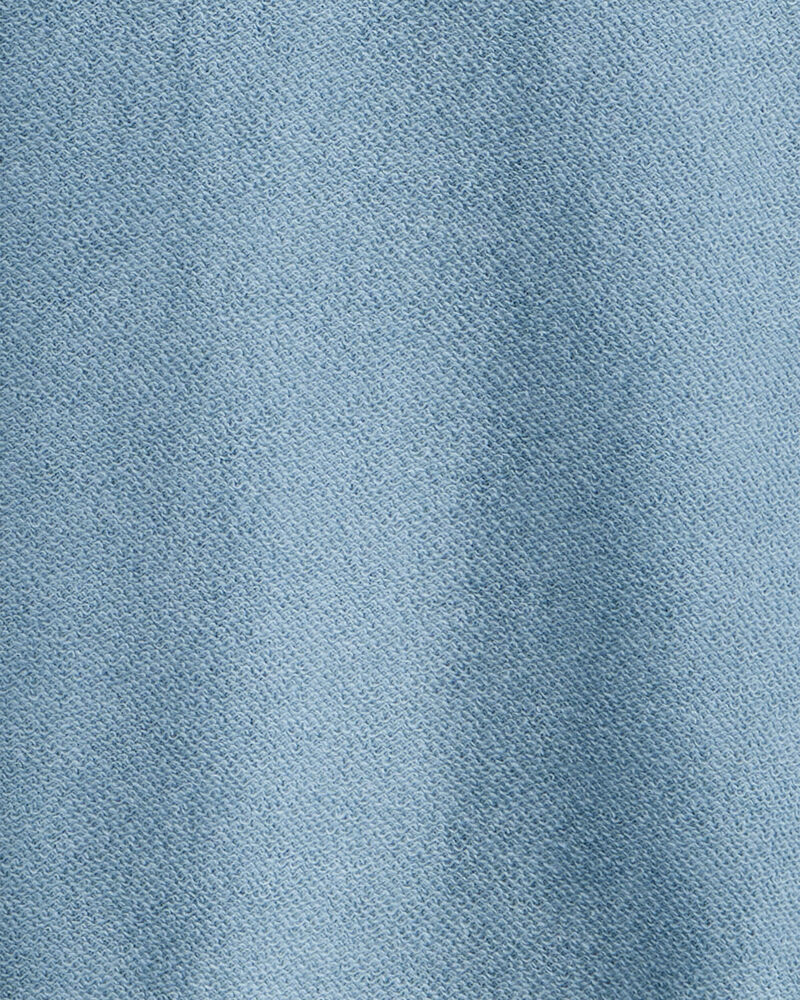Boys French Terry Pullover Sweatshirt - Blue, image 2 of 3 slides