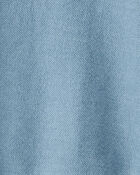 Boys French Terry Pullover Sweatshirt - Blue, image 2 of 3 slides