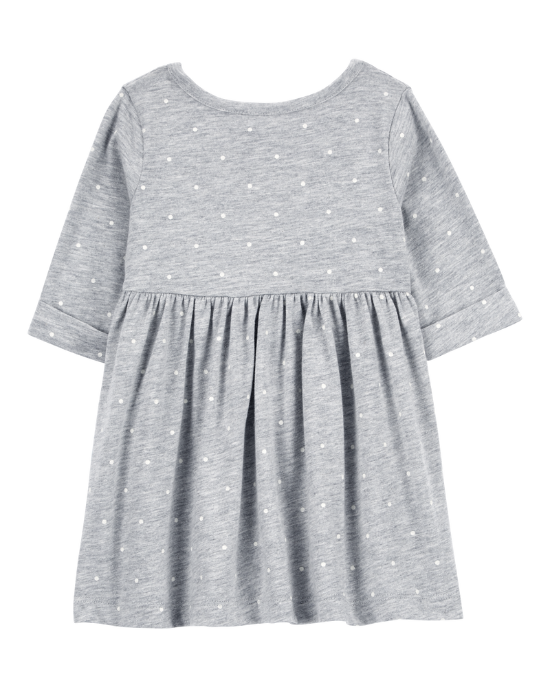 Baby Heart Jersey Dress, image 2 of 5 slides