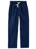 Navy - Athletic Pull-On  Pants