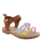 Toddler Strappy Pastel Sandals, image 1 of 7 slides