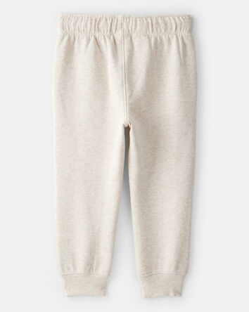 Toddler Boy DayDream Fleece Joggers - Cream, 