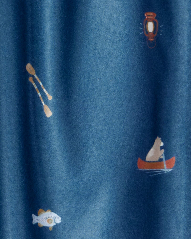 Kid 2-Pack Plaid Camping Pajama Pants, image 2 of 4 slides