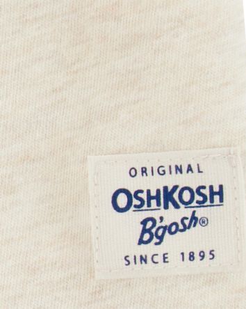 Toddler Pocket Henley Tee - Cream, 