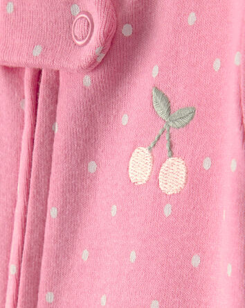 Baby Girl 2-Pack Strawberry Floral Snug Fit 1-Piece Pajama Set - Pink, 