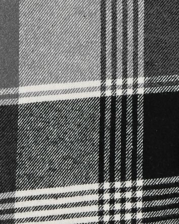 Toddler Hooded Flannel Shirt, 