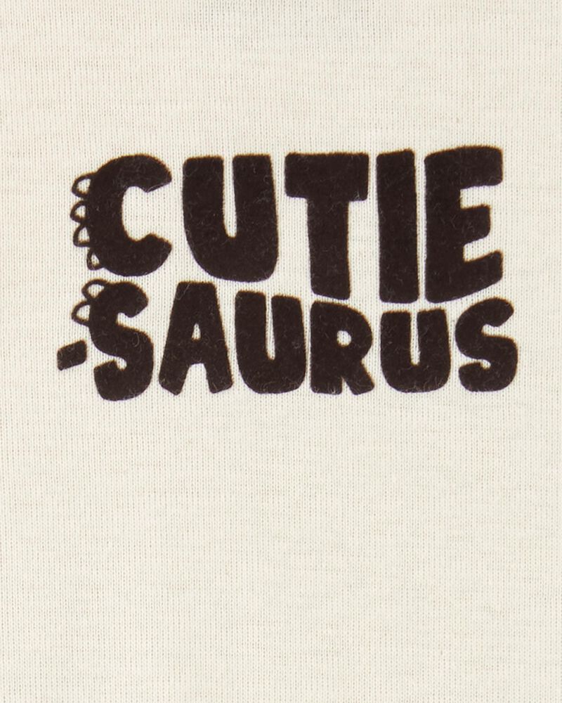 Baby Boy 5-Pack Striped Dinosaur Short-Sleeve Bodysuits, image 3 of 8 slides