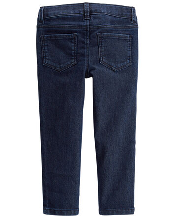 Baby Dark Blue Wash Skinny-Leg Jeans, 