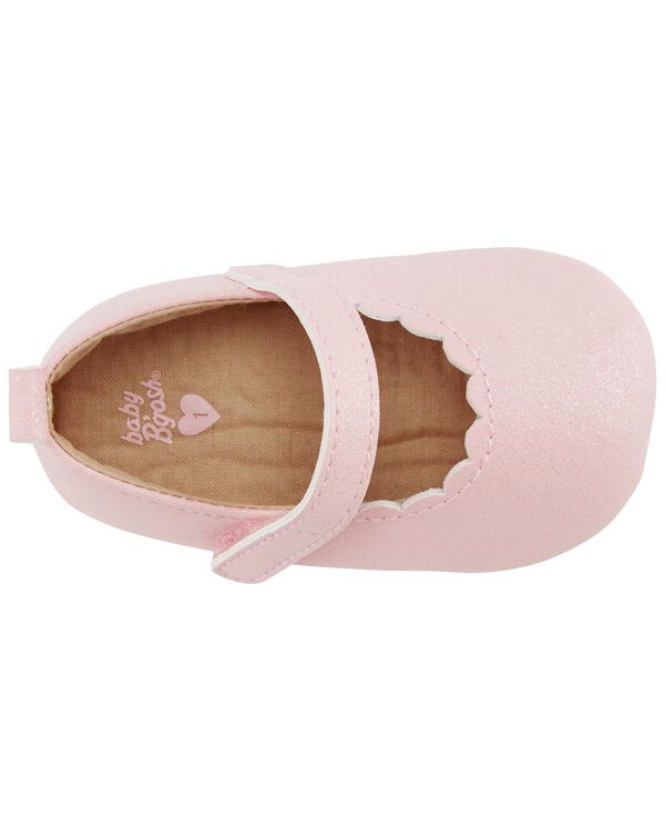 Pink Baby Crib Shoes