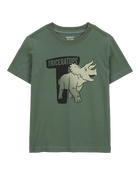 Toddler Boy Dinosaur Short-Sleeve Graphic Tee - Green, image 1 of 3 slides
