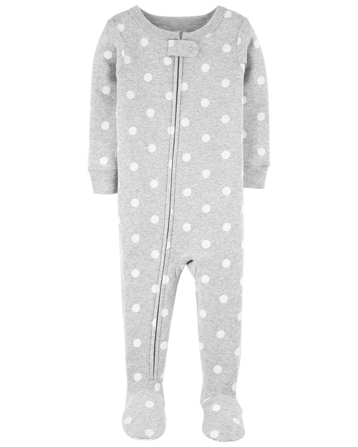 Toddler Polka Dot Cotton 1-Piece Pajama