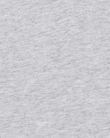 Baby Boy Short-Sleeve Henley Tee - Grey, 