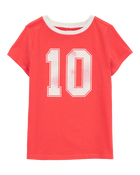 Kid Vintage Sporty Short-Sleeve Graphic Tee - Red, image 1 of 3 slides