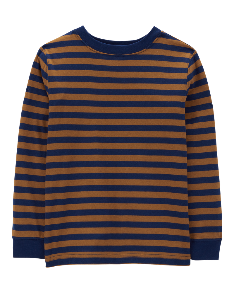 Kid 2-Pack Striped Long-Sleeve Tees, image 4 of 5 slides
