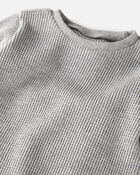 Baby 3-Pack Waffle Knit T-Shirts Made with Organic Cotton, image 2 of 6 slides