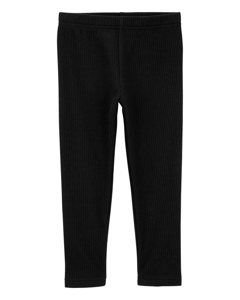 Baby Cozy Ribbed Leggings, image 1 of 5 slides