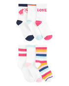 Kid 6-Pack Crew Socks, image 1 of 2 slides