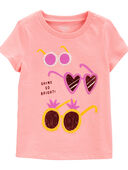 Pink - Toddler Shine So Bright Graphic Tee