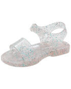 Toddler Glitter Jelly Sandals, image 6 of 7 slides