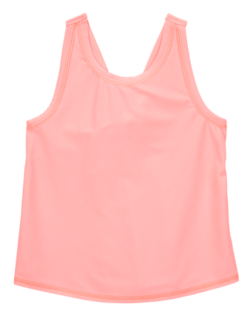 Kid Active Twist Tank - Coral, 