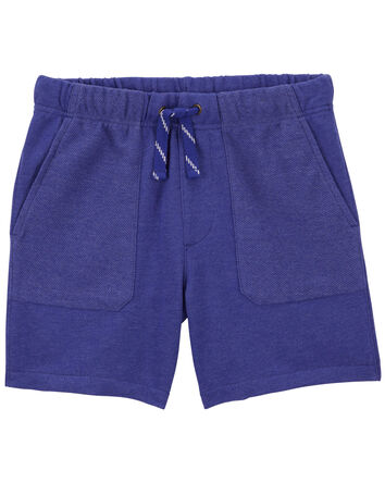 Kid Pull-On Reverse Pockets French Terry Shorts, 