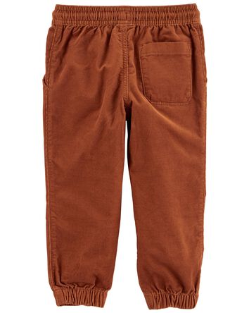 Toddler Pull-On Corduroy Joggers, 