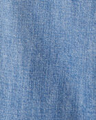 Baby Organic Cotton Chambray Jumpsuit, image 3 of 5 slides